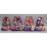 Four Bratz Passion 4 Fashion boxed dolls including Jasmin and Cloe (2 outfits edition) and Jade