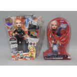 Two Bratz boxed doll sets comprising Pretty 'N' Punk' (Cloe) and Bratz Spider-Man 3 (Cloe), both