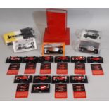 Mixed collection of Formula 1 model cars comprising 4 boxed racing cars by Spark, all 1:43 scale,