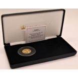 Proof £1 coin, Centenary of World War One, Tristan Da Cunha, limited 499, cased