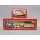 1960's Tri-ang boxed model Stephenson's Rocket R346 and coach R621, with inner card packaging and