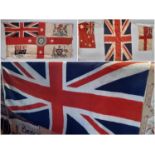 Vintage Empire Royal Standard Bunting, with emblems of Australia, South Africa, New Zealand, Canada,