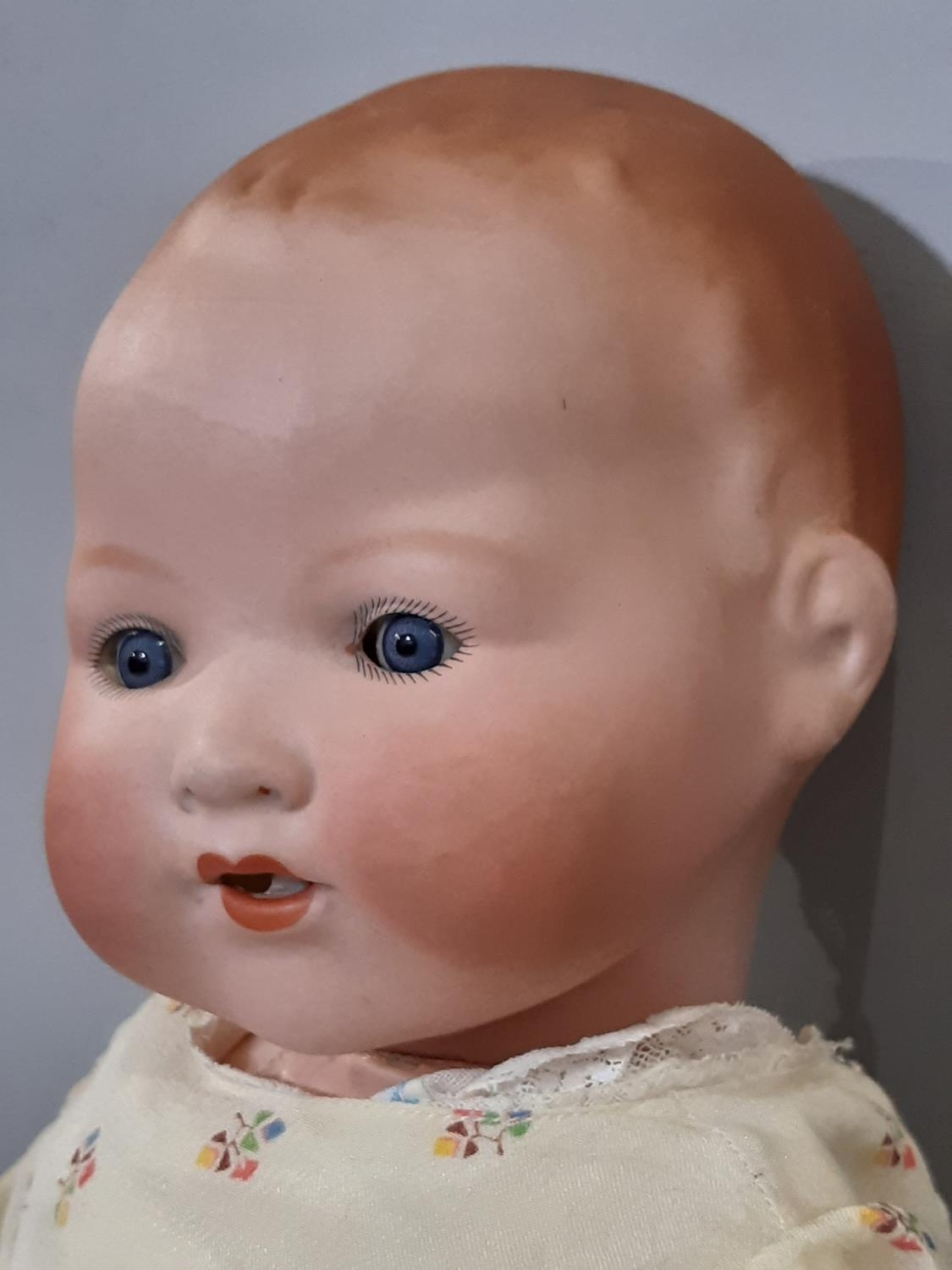 1920's 'My Dream Baby' bisque head doll by Armand Marseille, mould 351, with bent limb composition - Image 3 of 5