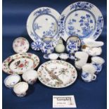 Large quantity of miscellaneous 18th/19th century Chinese tea bowls, plates, vases, etc (many af) (