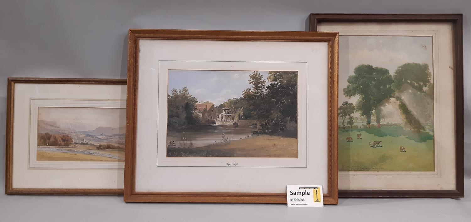 Six watercolours by different artists (19th/20th century): Edmund Morison Wimperis (1835-1900) -