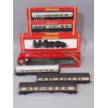 Hornby 00 gauge model railway items comprising boxed GWR Deans Goods locomotive R2064, 'The Flying