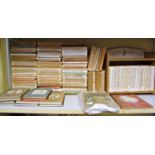 A Peter Rabbit book shelf containing various Beatrix Potter books, together with an extensive