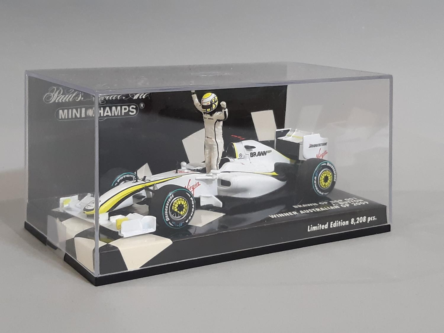 7 cased models of Formula 1 racing cars by Minichamps (Paul's Model Art), all 1:43 scale - Image 2 of 4