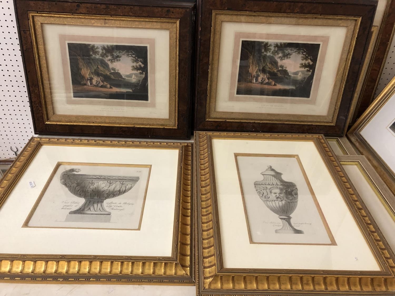 A quantity of decoratively framed prints of paintings, drawings and engravings , mostly of - Image 3 of 4