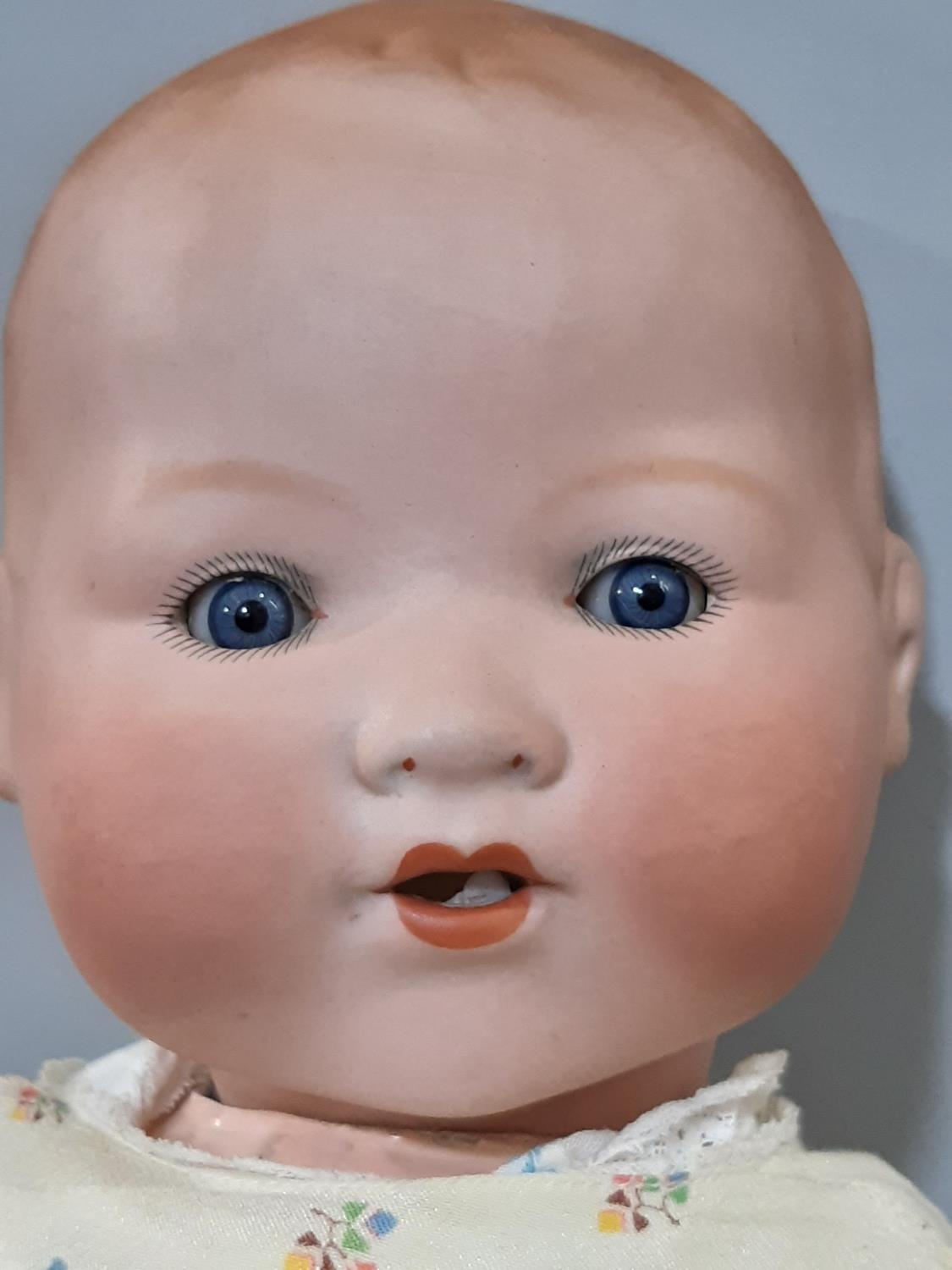 1920's 'My Dream Baby' bisque head doll by Armand Marseille, mould 351, with bent limb composition - Image 2 of 5