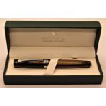 Monteverde Giant Sequoia fountain pen in medium brown with box, paperwork and refill, unused
