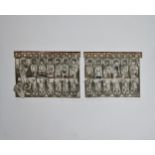 VALERIE THORNTON (1931-1991) 'FEAST IN THE HOUSE OF SIMON, NEUILLY EN DOUJON' etching and