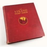 The Strand Stamp Album containing George V and later British Commonwealth and other postage stamps