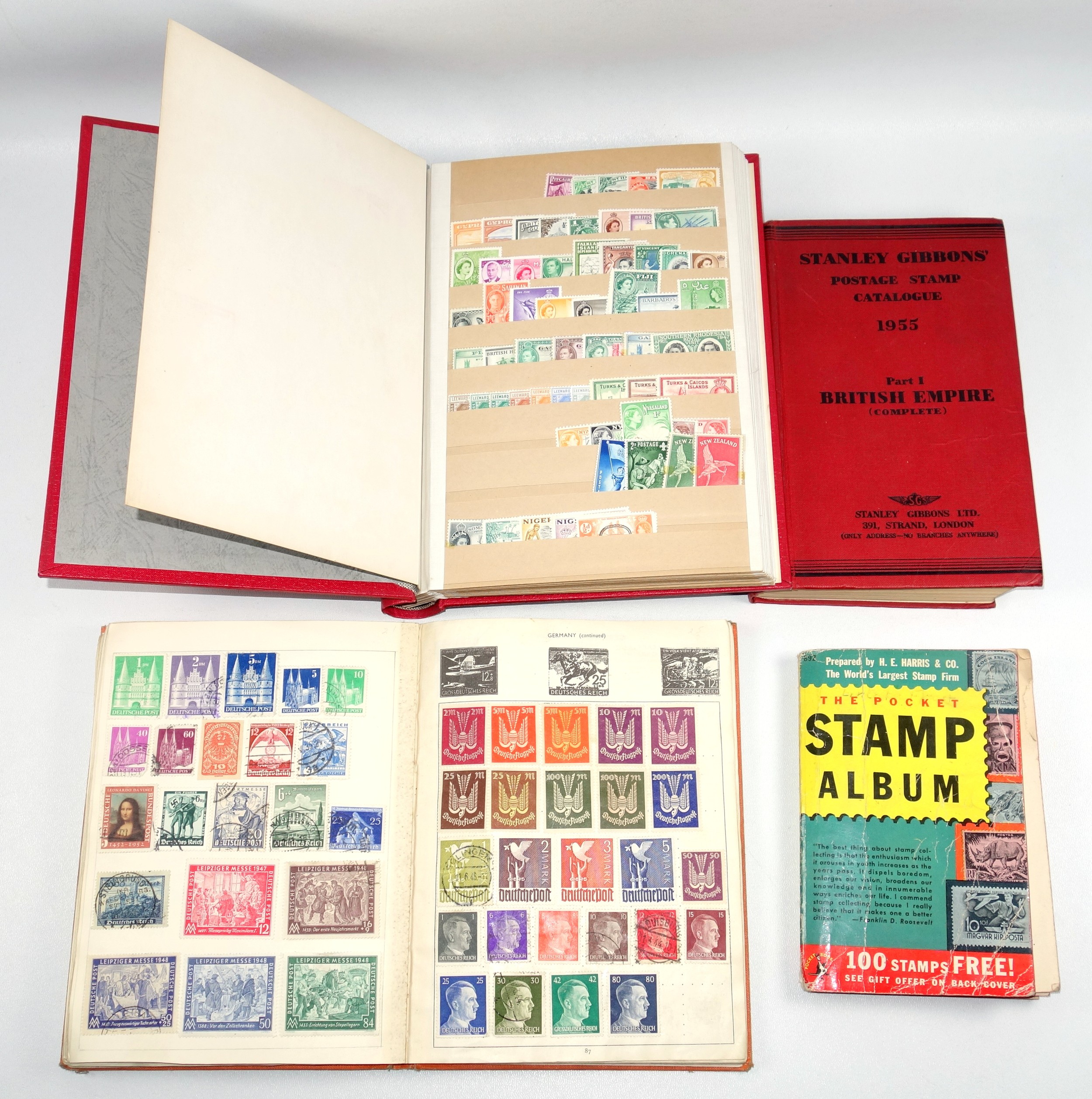 Simplex album with 86 pages containing mostly Victoria and later British and Commonwealth postage - Image 3 of 22