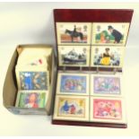 Album containing 116 PHQ cards from 1973 and approximately 225 other cards (approximately 340 in