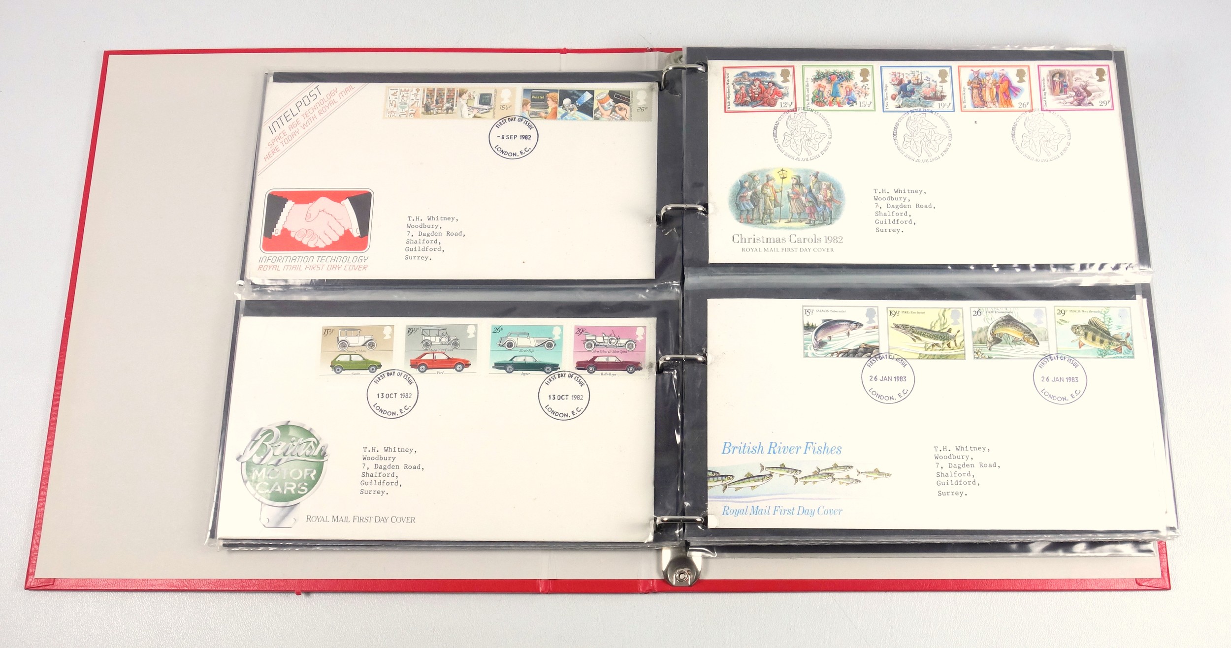 Thames album containing 80 First Day covers from 1969-80, album with 76 First Day covers from 1981- - Image 3 of 9