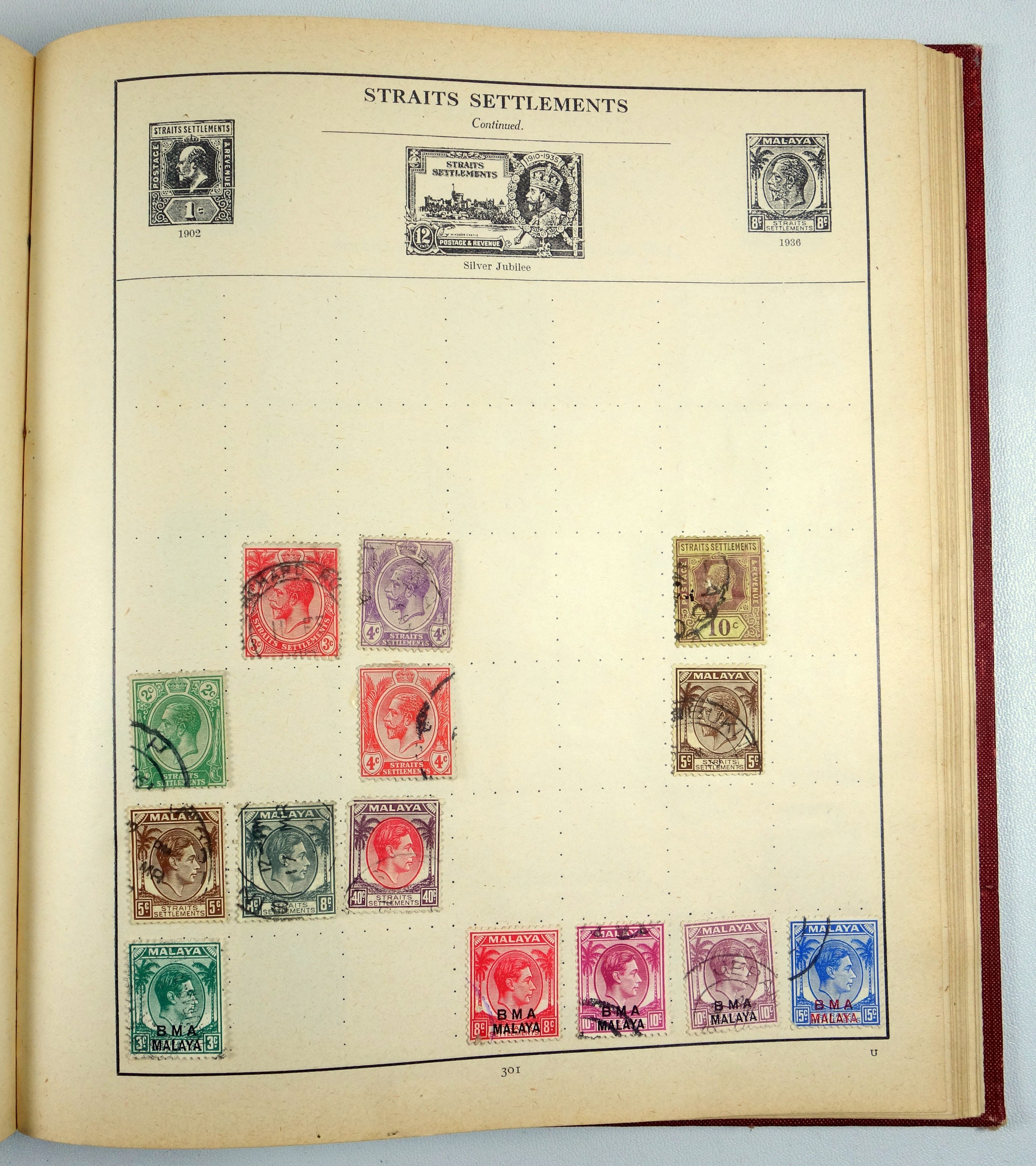 The Strand Stamp Album containing George V and later British Commonwealth and other postage stamps - Image 13 of 15