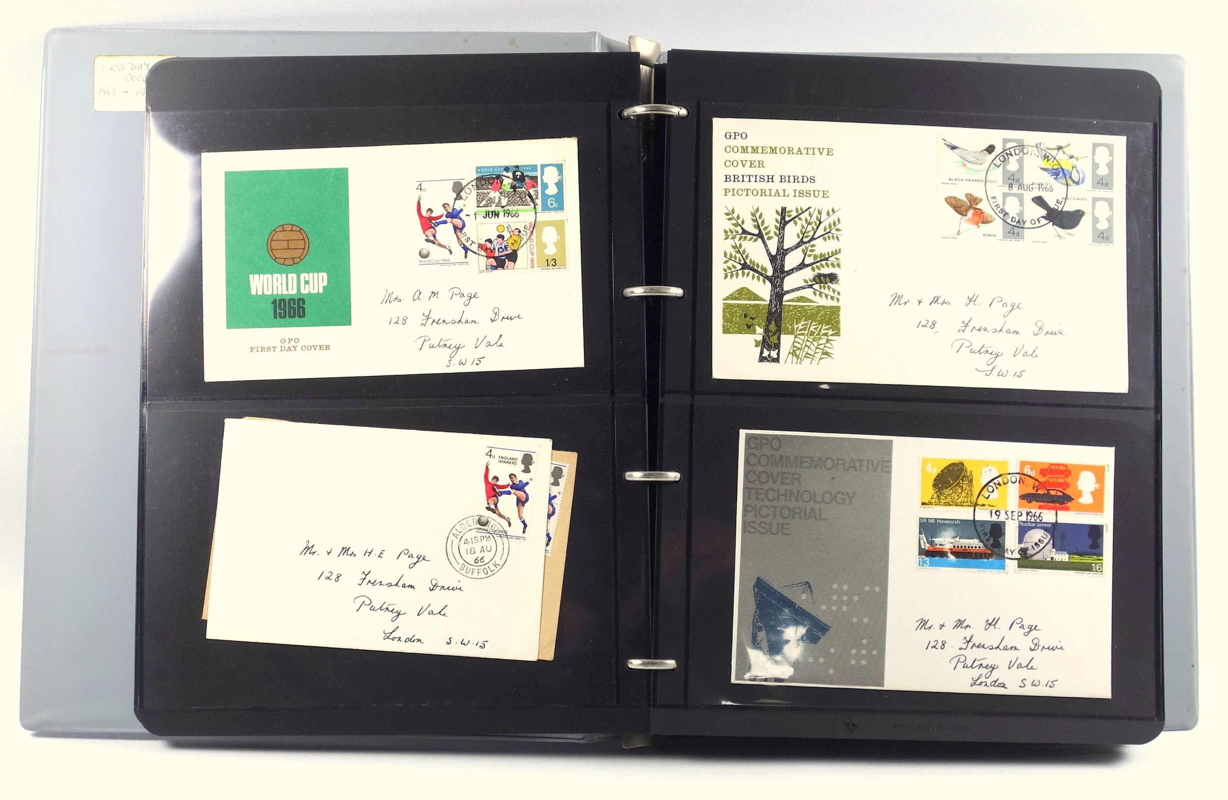 Six albums containing approximately 328 Post Office 1st Day Covers from 1965-1981, including 20 - Image 15 of 21