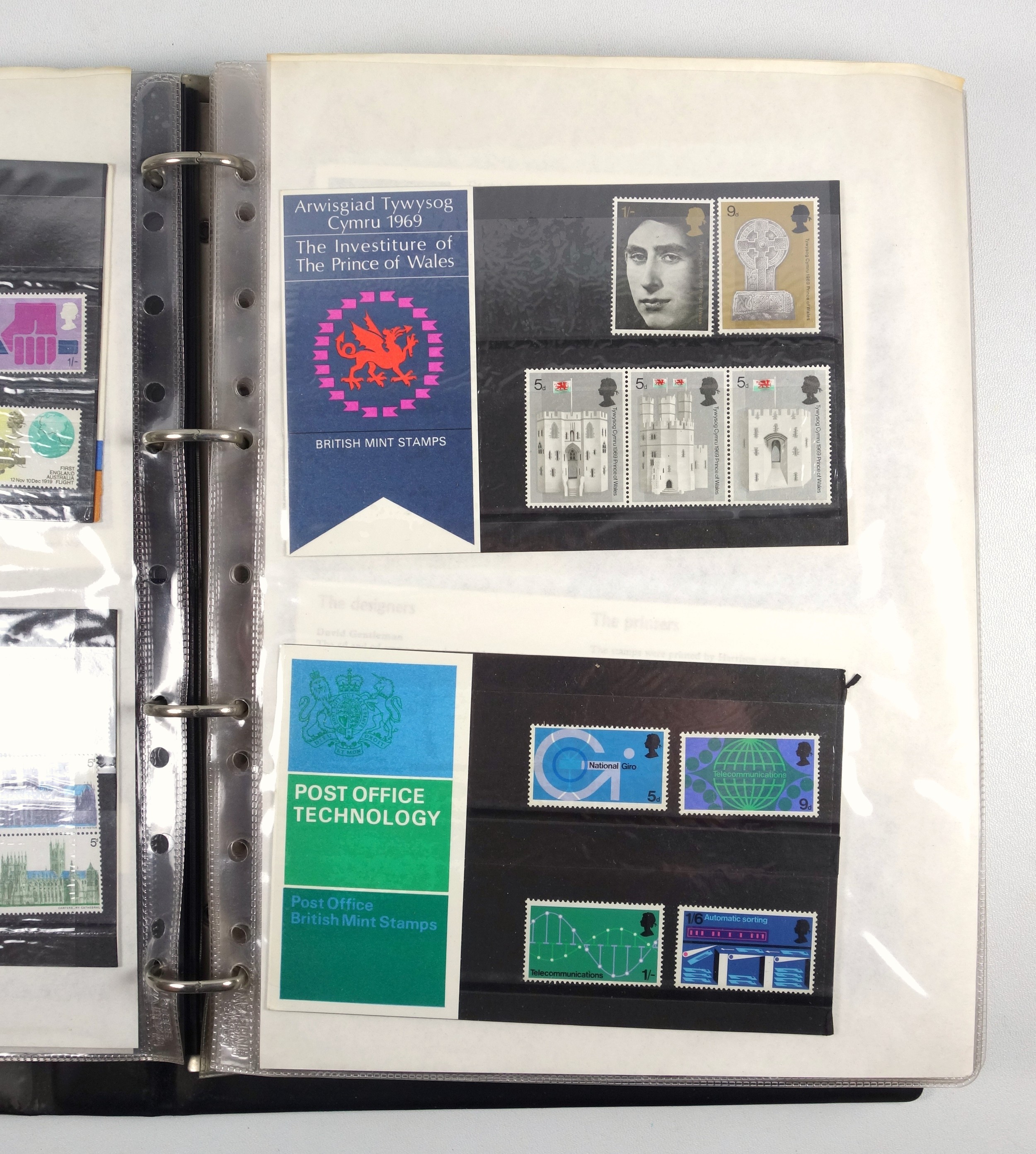 Three albums containing Post Office Definitives from 1965-1984 including £5-£1 (133 approx.) - Image 13 of 23