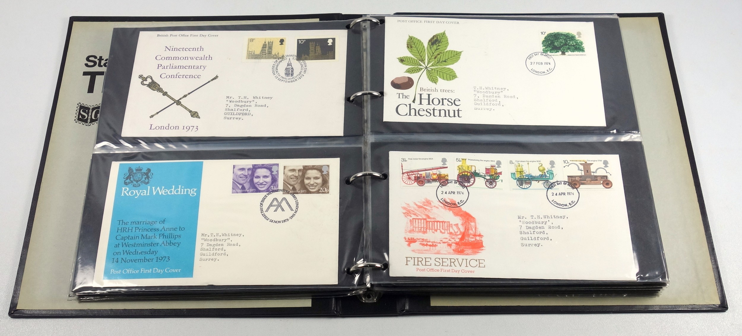 Thames album containing 80 First Day covers from 1969-80, album with 76 First Day covers from 1981- - Image 9 of 9