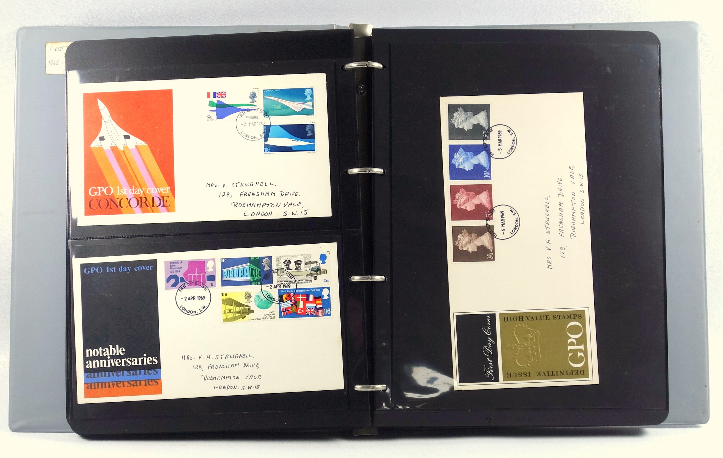 Six albums containing approximately 328 Post Office 1st Day Covers from 1965-1981, including 20 - Image 16 of 21