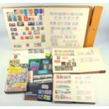 Paramount stock book with 18 pages containing mostly 2 EII British Commonwealth and world stamps,
