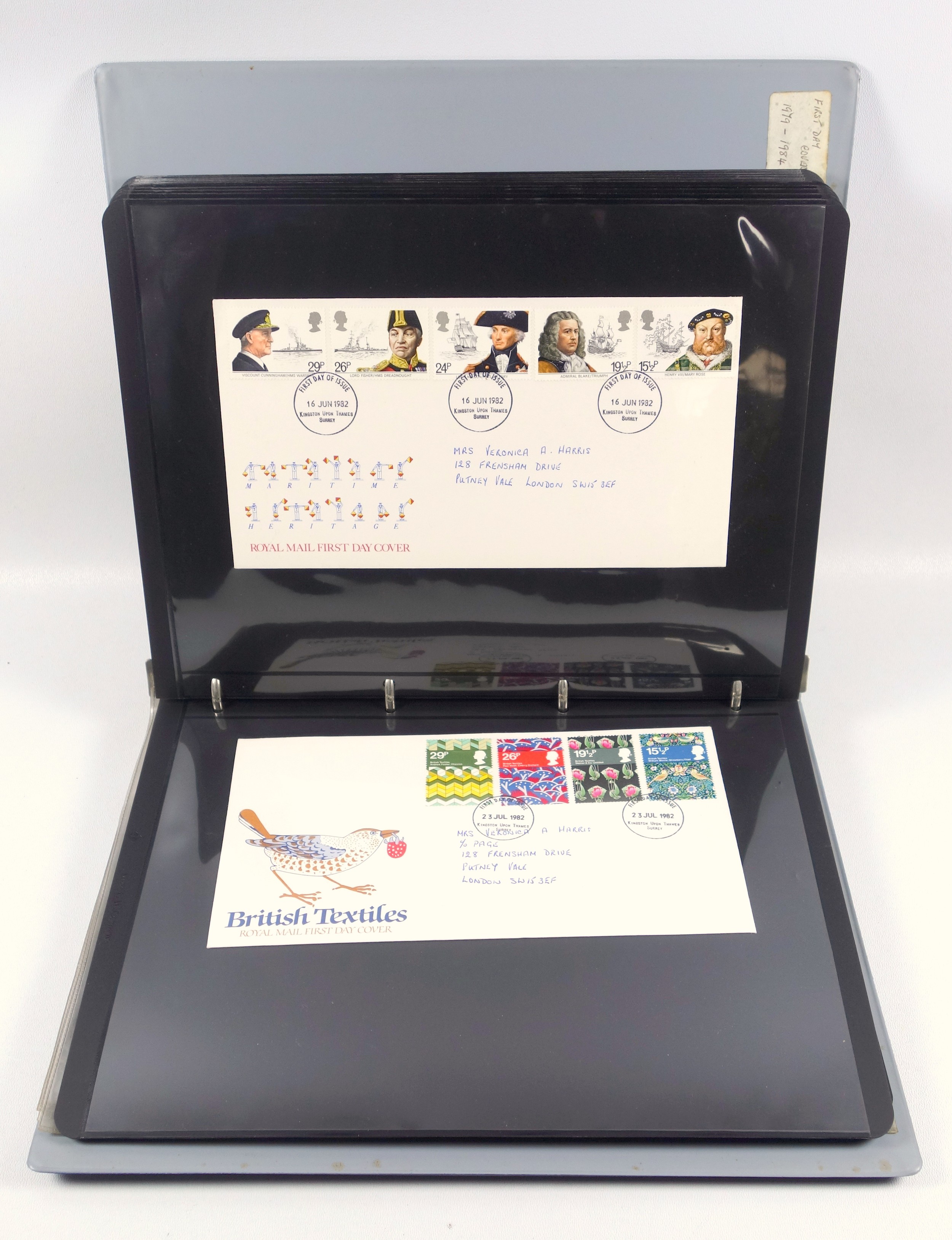 Six albums containing approximately 328 Post Office 1st Day Covers from 1965-1981, including 20 - Image 9 of 21