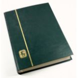 Stanley Gibbons stock book with 61 pages containing Victoria and later postage stamps with legible