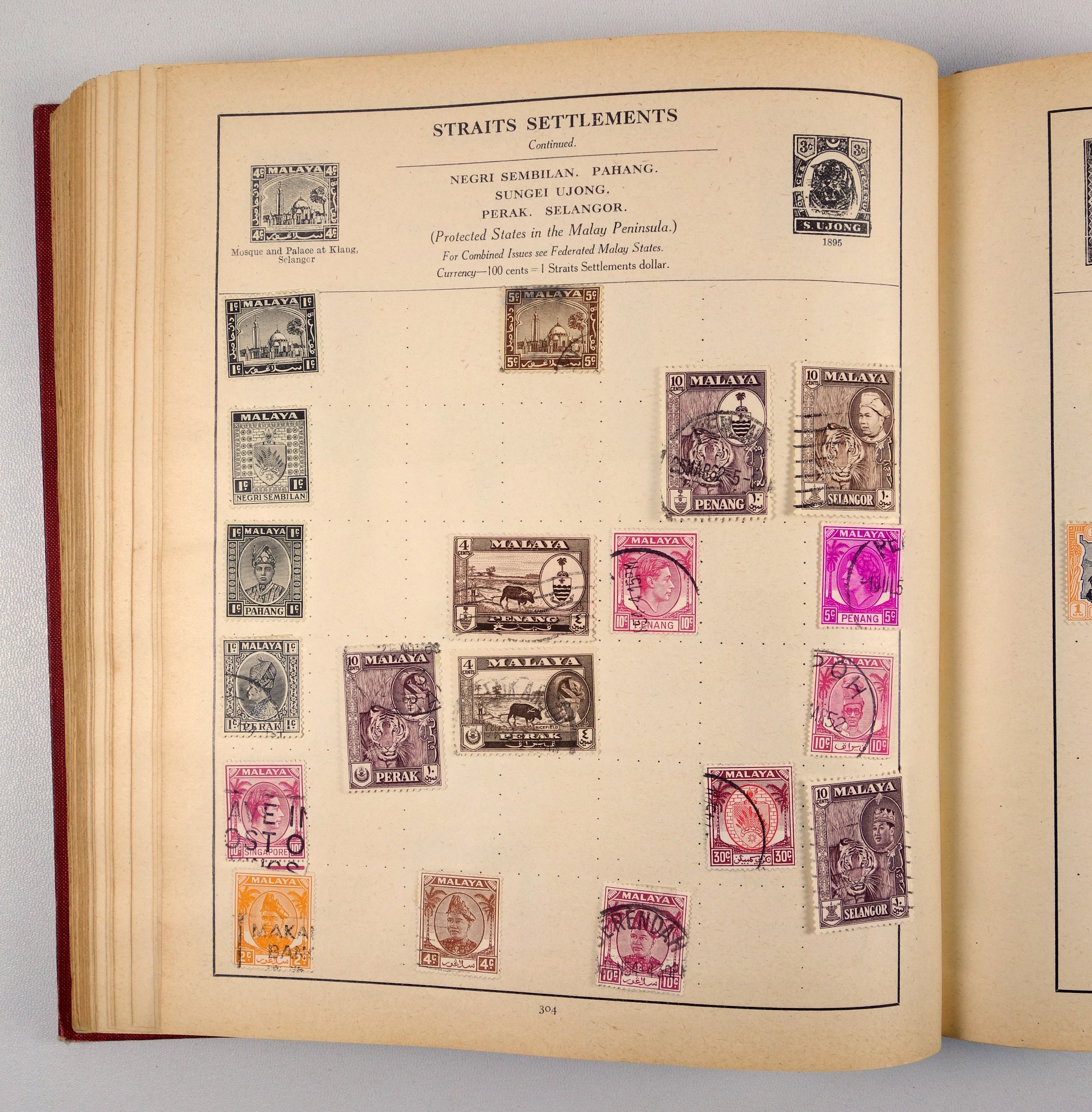 The Strand Stamp Album containing George V and later British Commonwealth and other postage stamps - Image 14 of 15