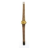 9ct. gold Swiss lady?s Tissot wristwatch, gross 26.2 grams