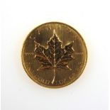 Canada 50 dollars, 1989, 1oz. .9999 gold