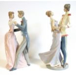 Lladro porcelain figure group ? The Ball - Cinderella and Prince Charming?, designed by Francisco