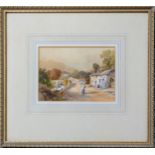 L H Smith (19th Century), Glen Ridding, Westmoreland, watercolour, signed bottom right, 12 cm x 17