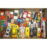 Over 100 Dinky, Matchbox, Corgi and other vehicles.