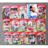 Arsenal Football Club Home and Away Programmes from the 1992-93 season. (31)