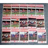 Arsenal Football Club Home and Away Programmes from the 1982-83 season. (32)