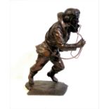 James Butler, MBE RA (1931–2022) British, sculpture, ‘Scrambling Pilot’, H. 59 cm, signed ‘Butler