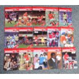 Arsenal Football Club Home and Away Programmes from the 1983-84 season. (23)