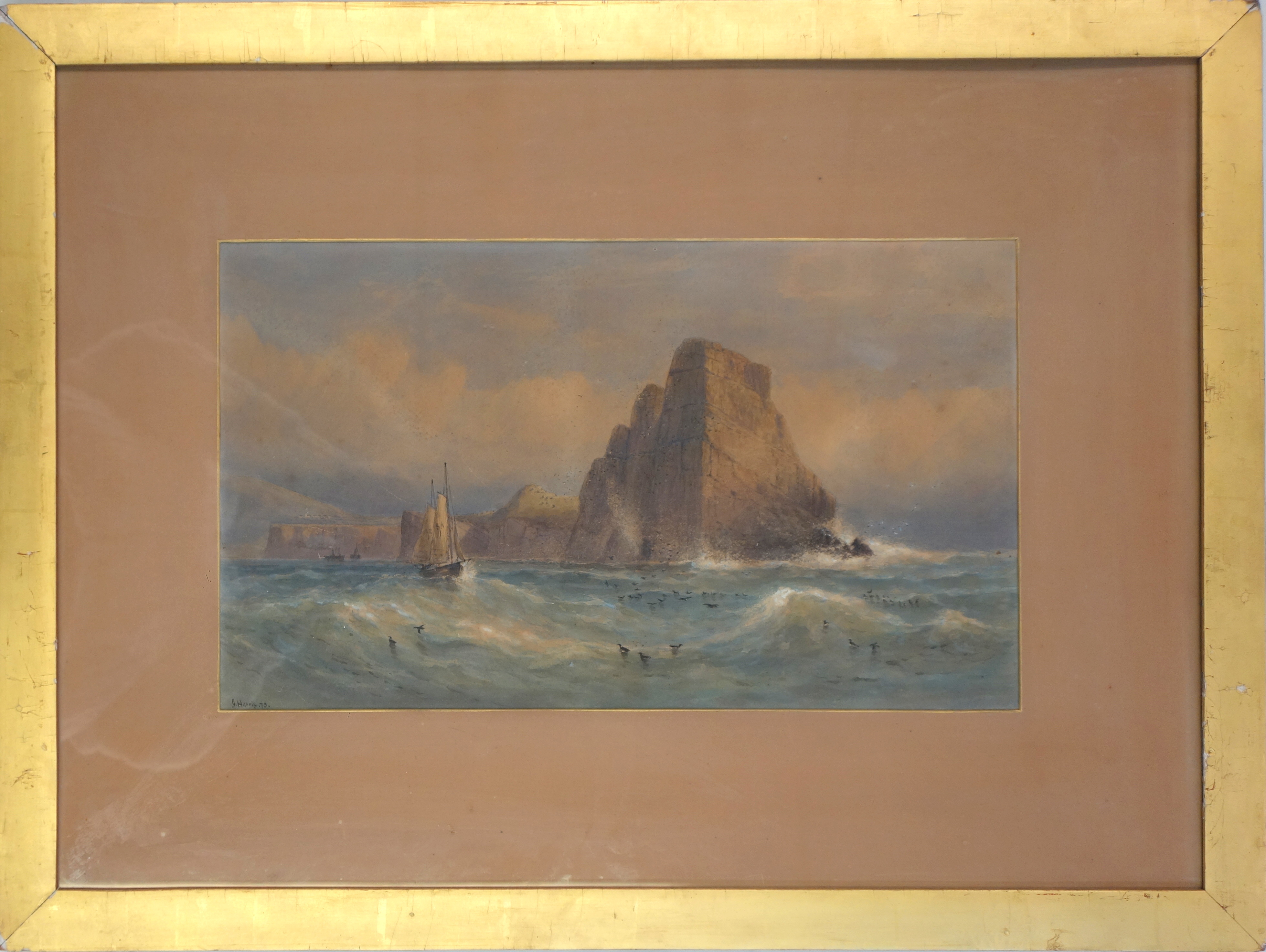 James Harris II of Swansea (1847-1925), Views of Gower Coastline (1873) - Bild 4 aus 6