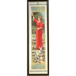 W. D. & H. O. Wills Ltd. cigarette advertisement in the form of a hanging cloth backed poster