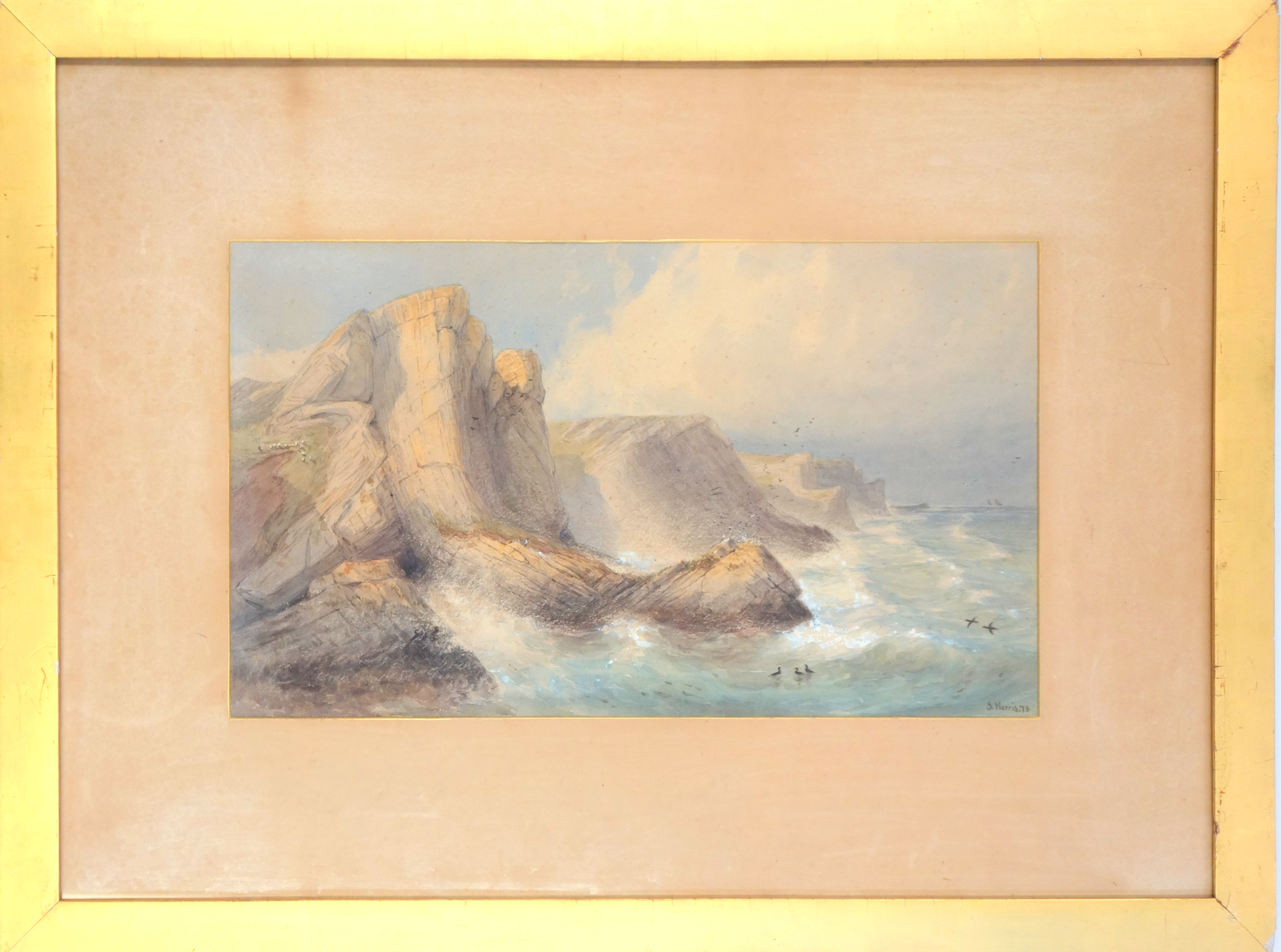 James Harris II of Swansea (1847-1925), Views of Gower Coastline (1873) - Bild 2 aus 6