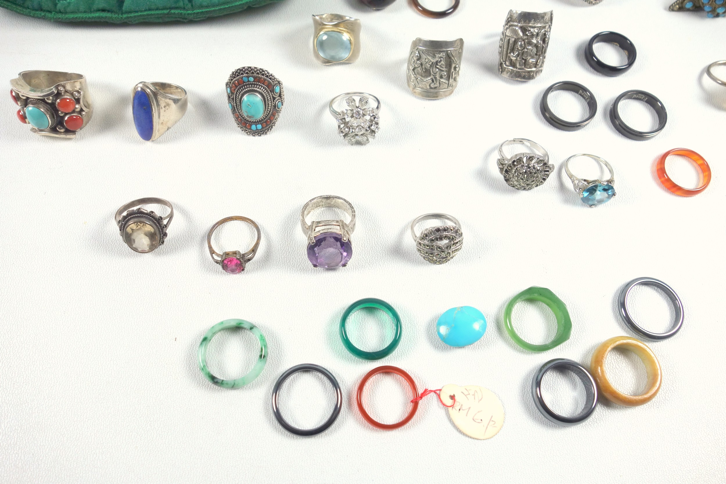 Quantity of rings and earrings, various (a lot) - Bild 10 aus 11