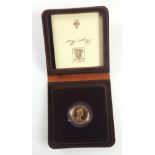 Elizabeth II gold Proof sovereign, 1981, unc., with C of A, in capsule, cased