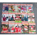 Arsenal Football Club Home and Away Programmes from the 1993-94 season. (27)