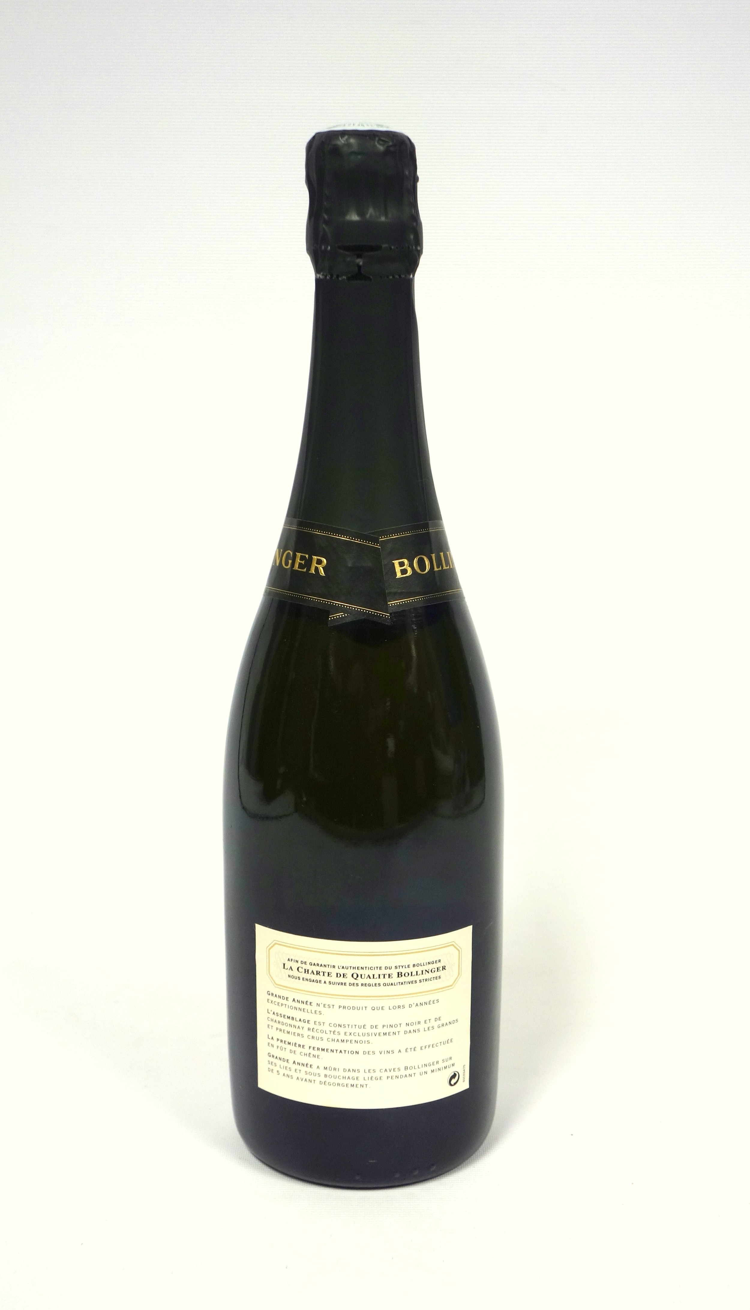 Bottle of Bollinger Grande Annee Champagne, 1990, 75cl, labels good, boxed, with booklet - Image 3 of 3