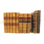 Montagu, Mary Wortley, Works of. (5 vols.), London, 1803, 18.8 x 12cm, gilt calf; Dickens, Works of,