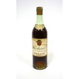 Single bottle of 1878 vintage Felix Mariol et Cie, Chateauneuf, Fine Champagne Cognac, unopened,