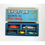 Boxed Spot-On models by Triang, 'A' Presentation Set complete with all 5 x diecast models to include