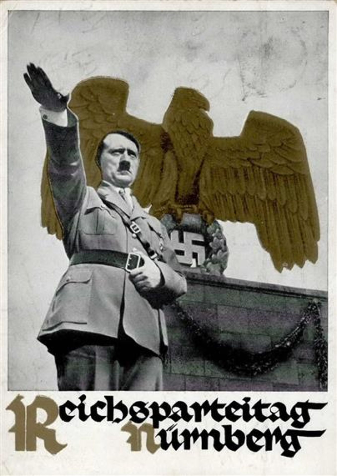 Reichsparteitag Nürnberg (8500) WK II 1935 Hitler I-II