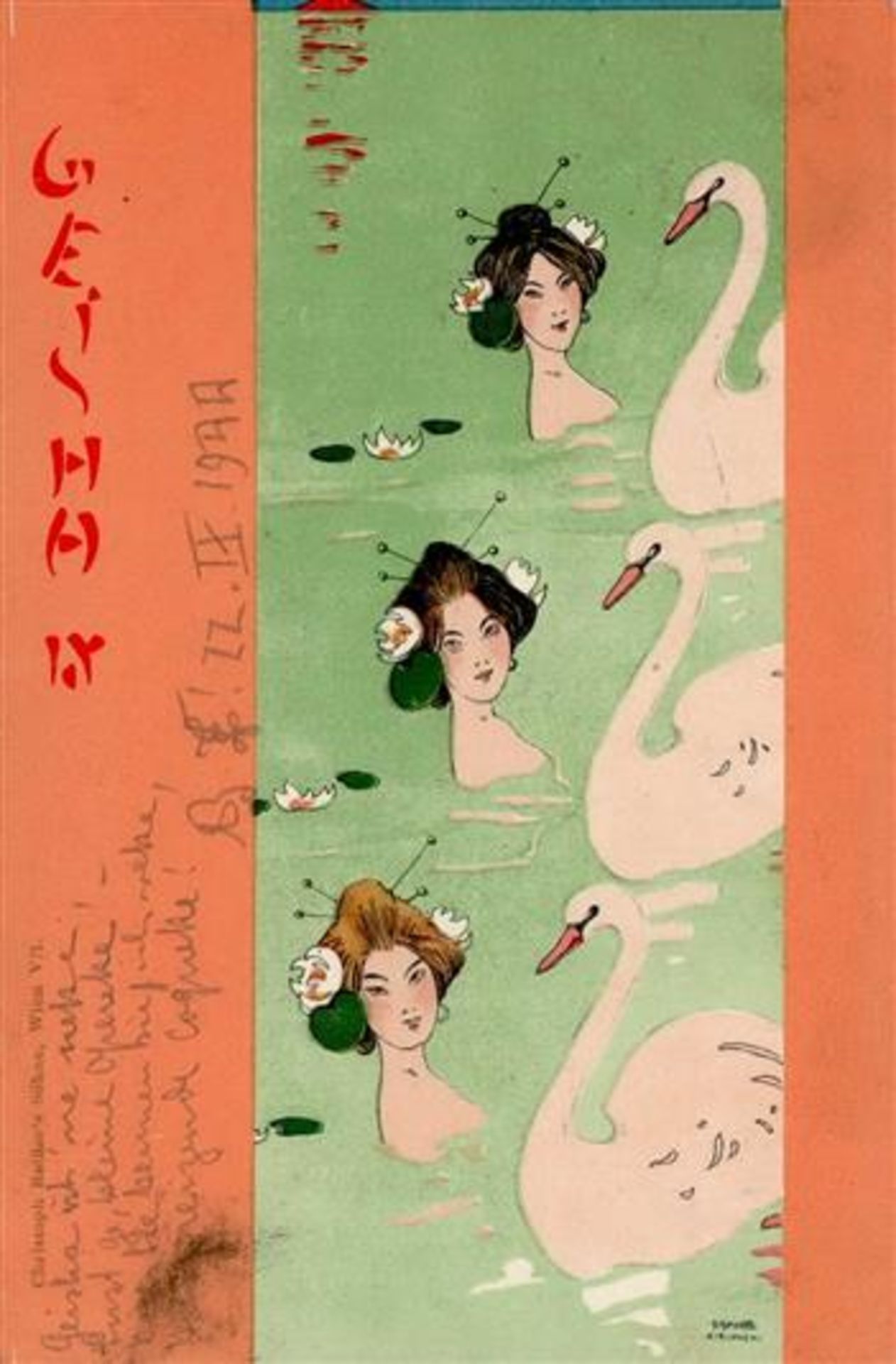 Kirchner, R. Geisha IV 1900 I-II